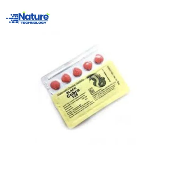 Black Cobra 125mg Tablets (Sildenafil)